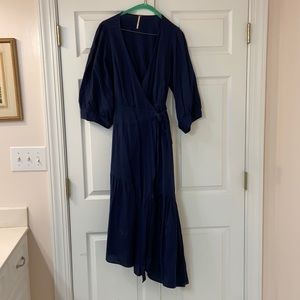 Free People wrap dress
